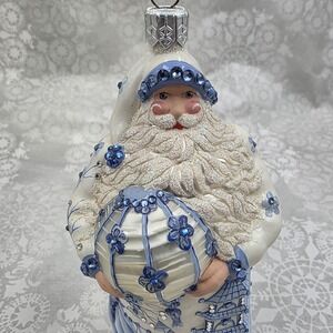Patricia Breen RARE Santa Pagoda Lantern Asian Chinoiserie Ornament 2009 #2911